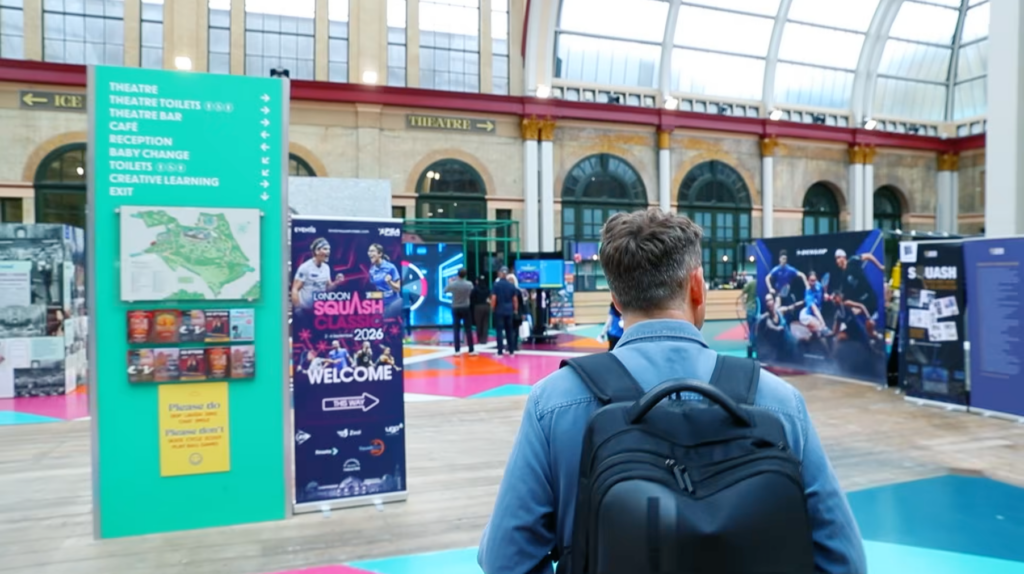 A Day in the Life of a SquashTV Presenter